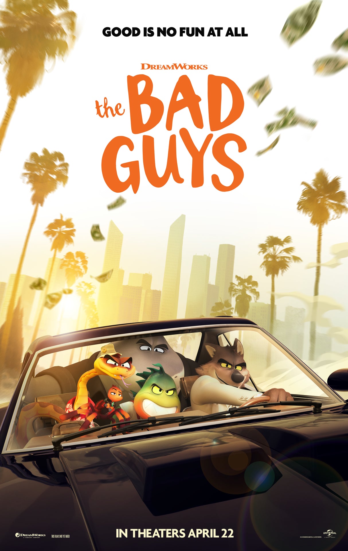 The Bad Guys A2 Size Movie Poster-Pixel Demon