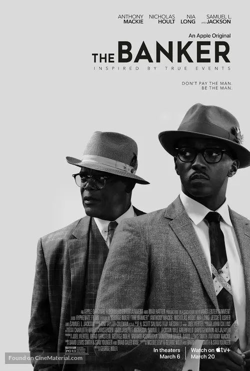The Banker Cinema Movie Poster A2 Size
