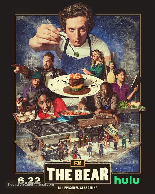 The Bear TV Series Poster A2 Size Version 1