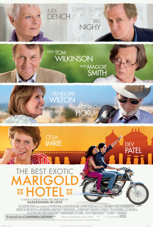 Pixel Demon The Best Exotic Marigold Hotel Movie Poster A2 Size