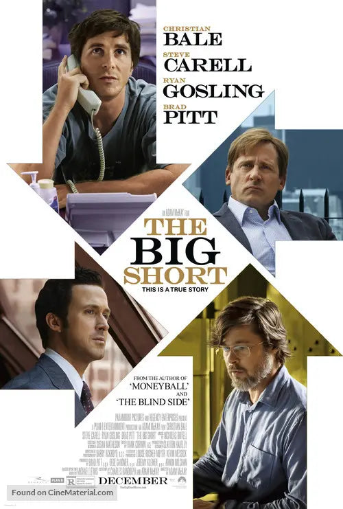 The Big Short A2 Movie Poster-Pixel Demon