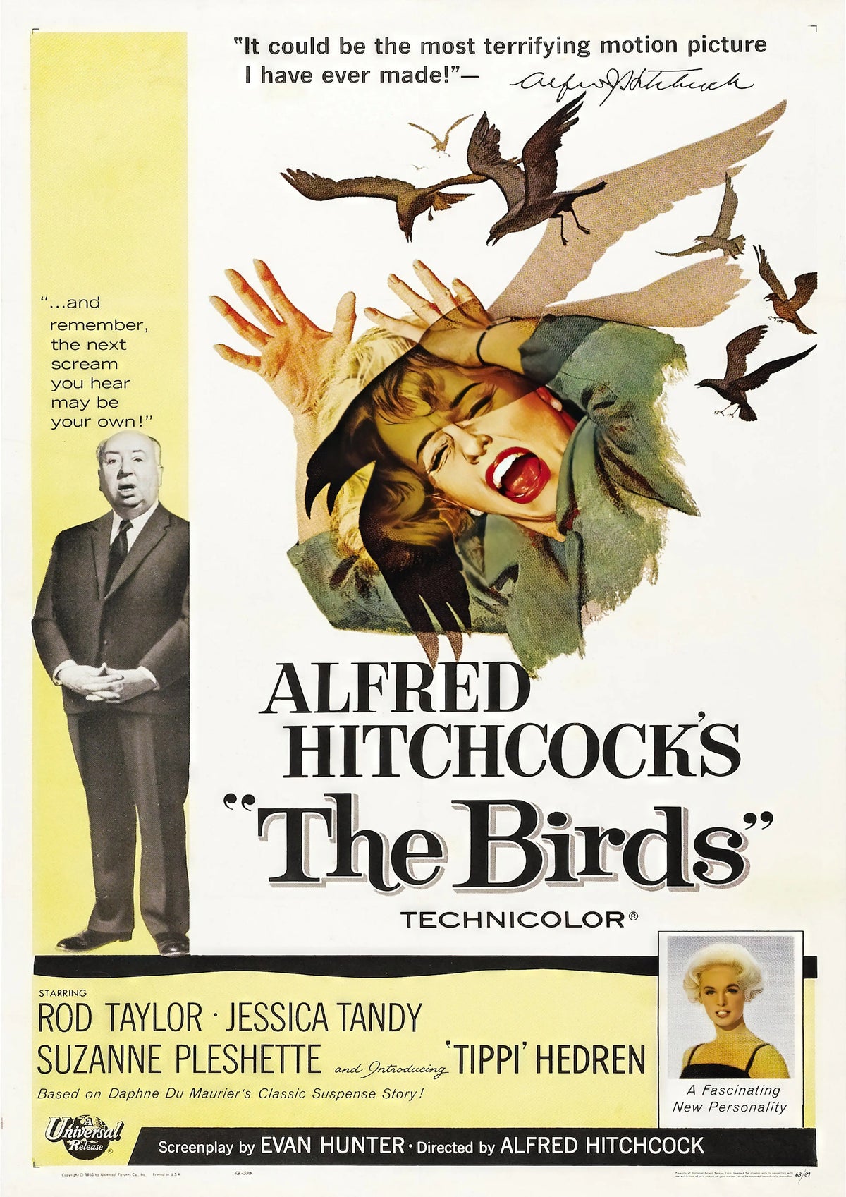 The Birds A2 Size Movie Poster-Pixel Demon