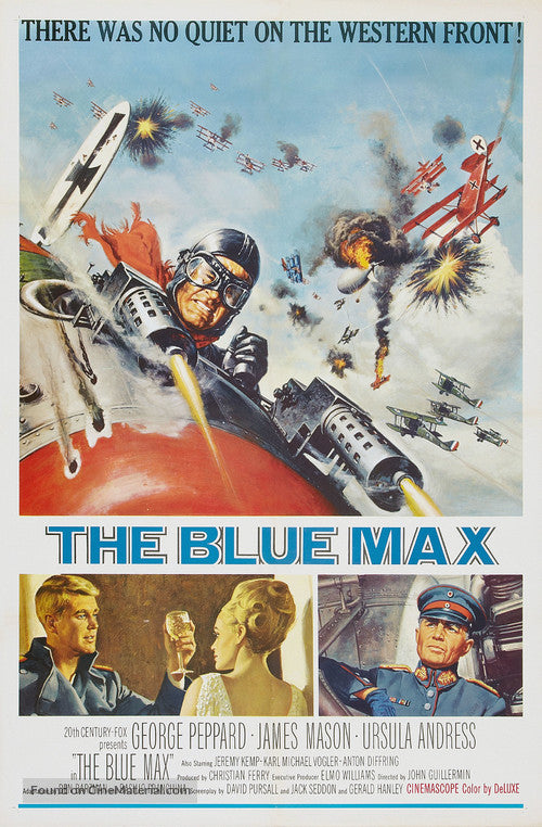 Pixel Demon The Blue Max Movie Poster A2 Size