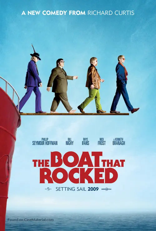 The Boat That Rocked Cinema Movie Poster A2 Size