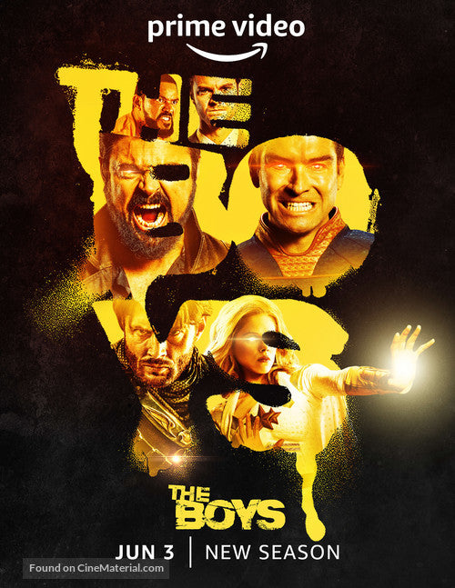 The Boys TV Series Poster A2 Size Version 1