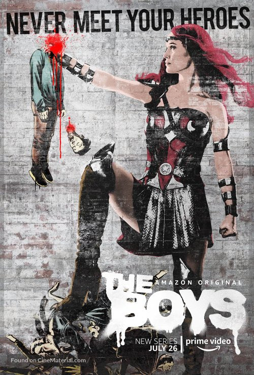 The Boys TV Series Poster A2 Size Version 6