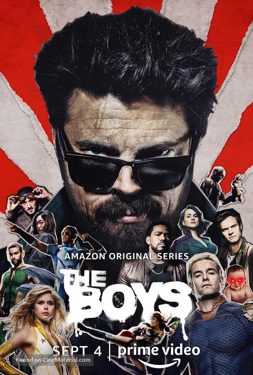 The Boys TV Series Poster A2 Size Version 4