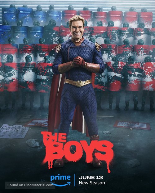 The Boys TV Series Poster A2 Size Version 3