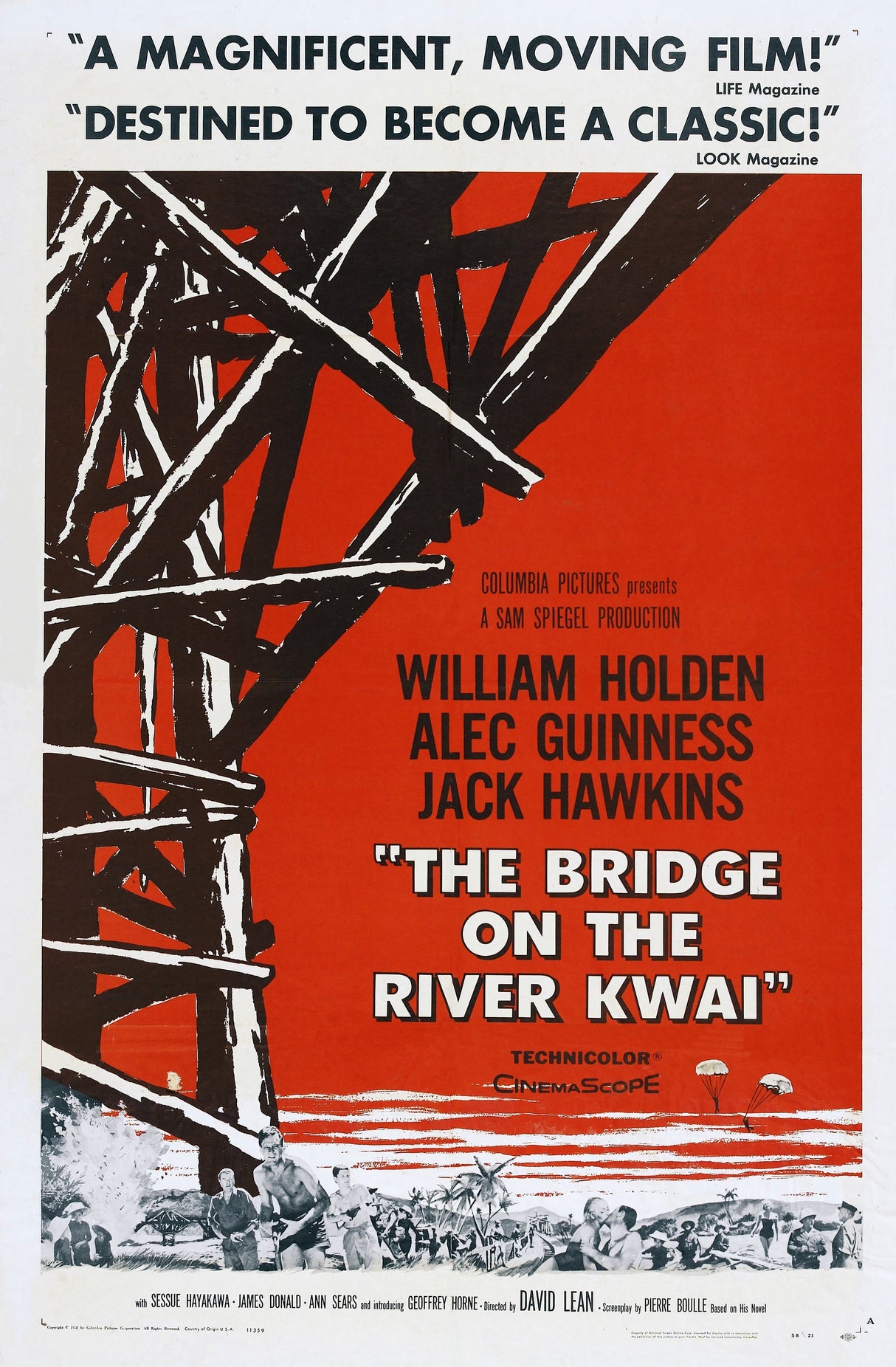 The Bridge On The River Kwai A2 Size Movie Poster-Pixel Demon