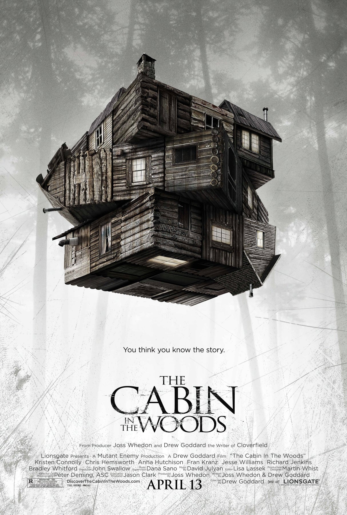 The Cabin In The Woods A2 Size Movie Poster-Pixel Demon