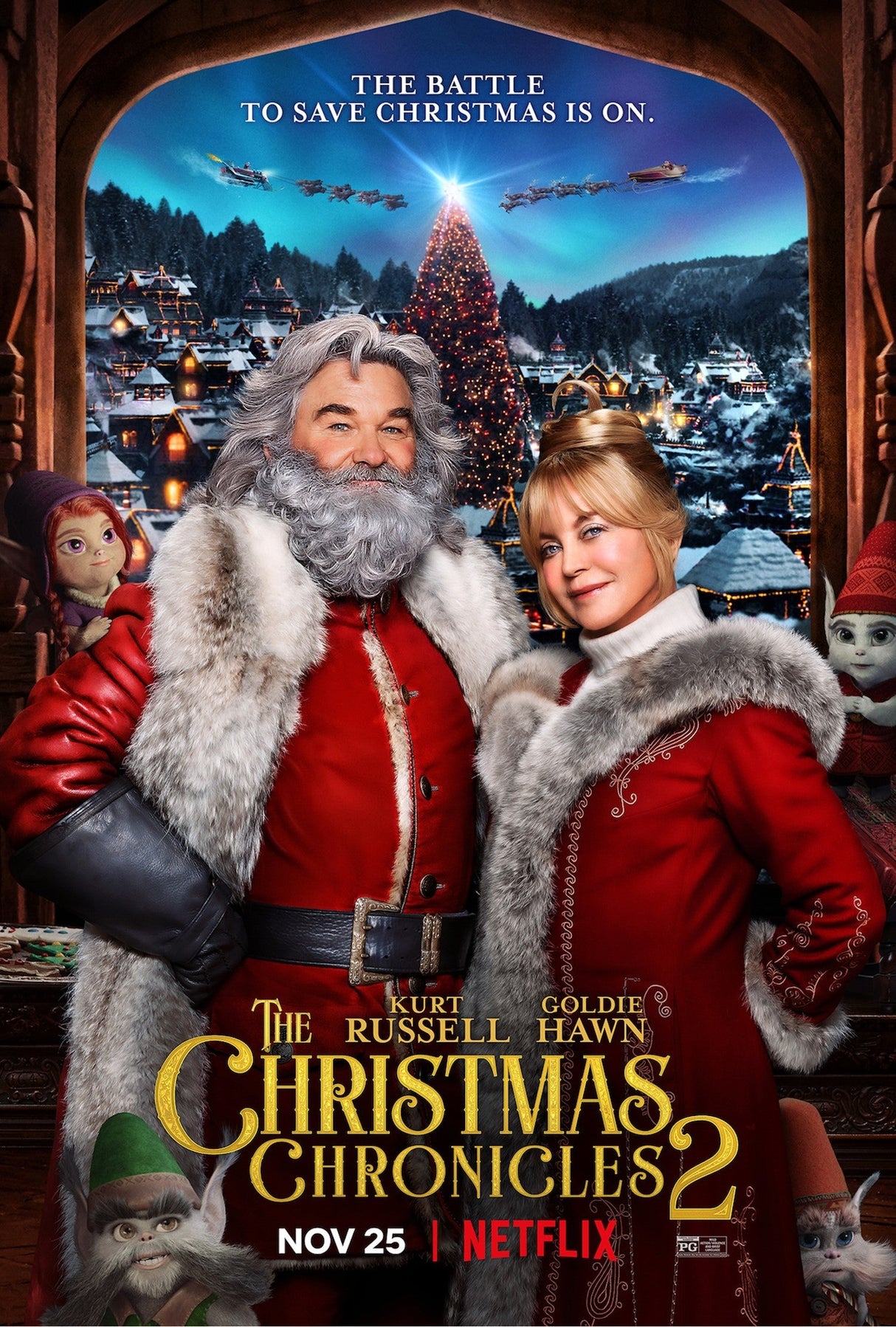 The Christmas Chronicles: Part Two A2 Size Movie Poster-Pixel Demon