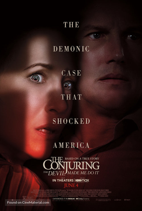 The Conjuring: The Devil Made Me Do It A2 Movie Poster-Pixel Demon