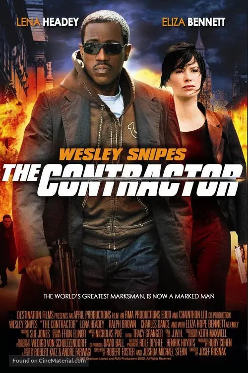 Pixel Demon The Contractor Movie Poster A2 Size