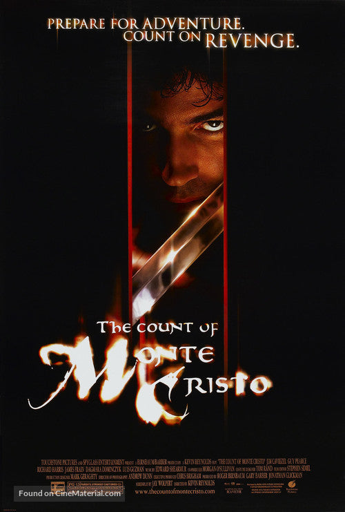 The Count of Monte Cristo A2 Movie Poster-Pixel Demon