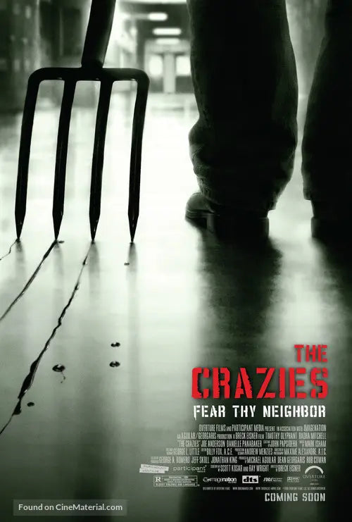 The Crazies Cinema Movie Poster A2 Size