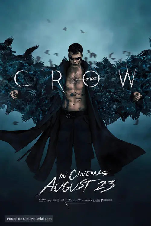 The Crow (2024) Cinema Movie Poster A2 Size Version 6