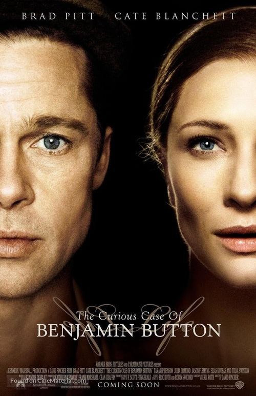 The Curious Case of Benjamin Button A2 Movie Poster-Pixel Demon