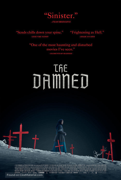 The Damned Movie Poster A2 Size Version 1