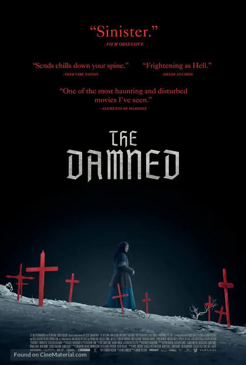 The Damned Movie Poster A2 Size Version 1