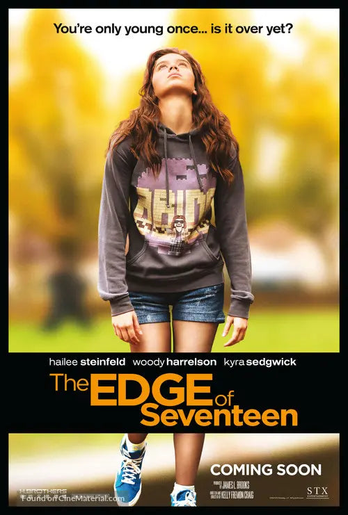 The Edge of Seventeen Cinema Movie Poster A2 Size