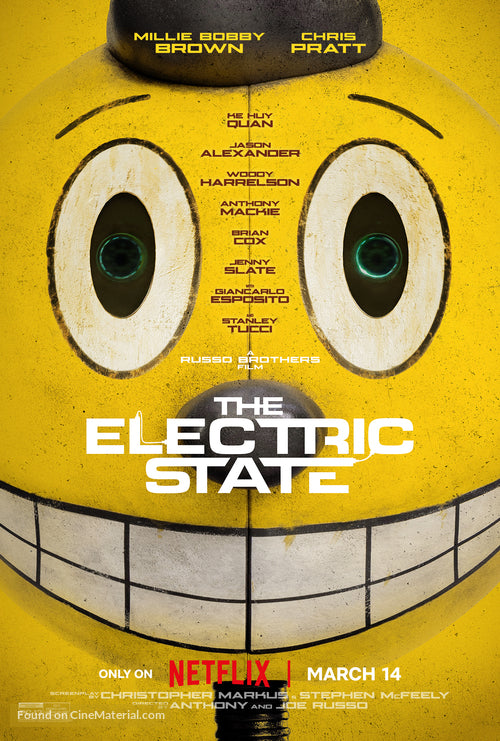 The Electric State Movie Poster A2 Size