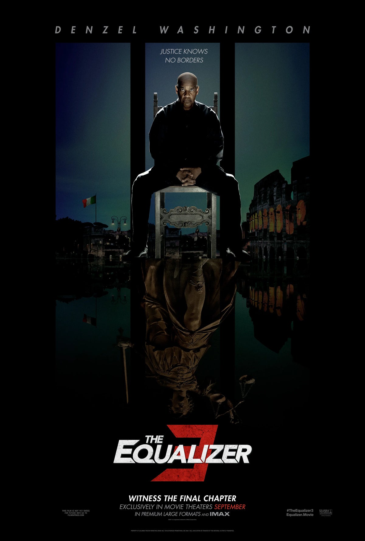 The Equalizer 3 A2 Size Movie Poster-Pixel Demon