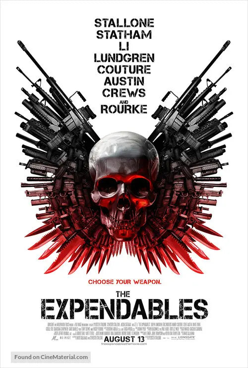 The Expendables A2 Movie Poster-Pixel Demon