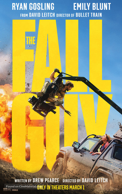 The Fall Guy Cinema Movie Poster A2 Size Version 2