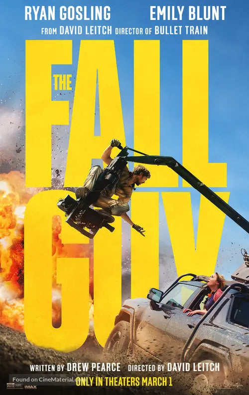 The Fall Guy Cinema Movie Poster A2 Size Version 2