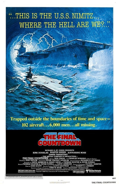 The Final Countdown A2 Movie Poster-Pixel Demon