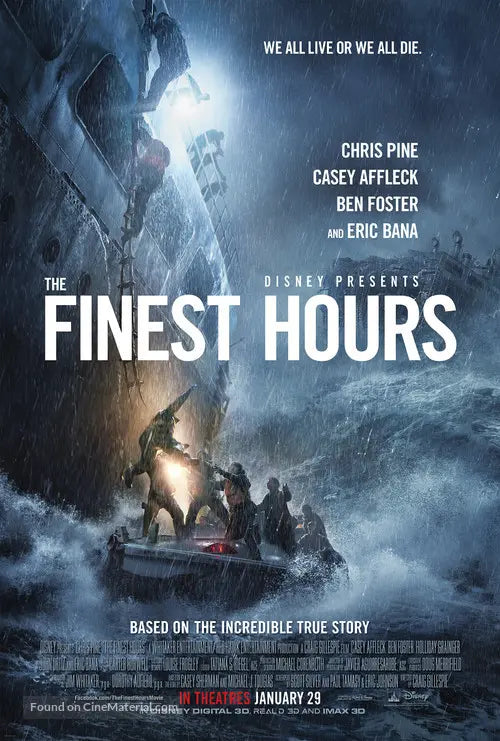 Pixel Demon The Finest Hours Movie Poster A2 Size