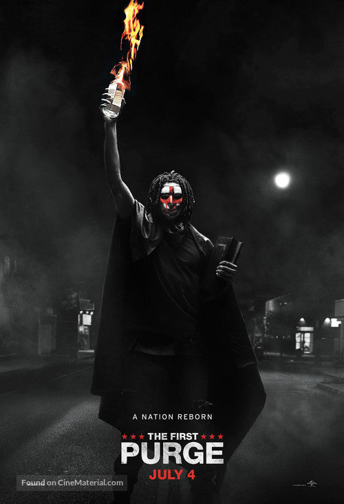 The First Purge A2 Movie Poster-Pixel Demon