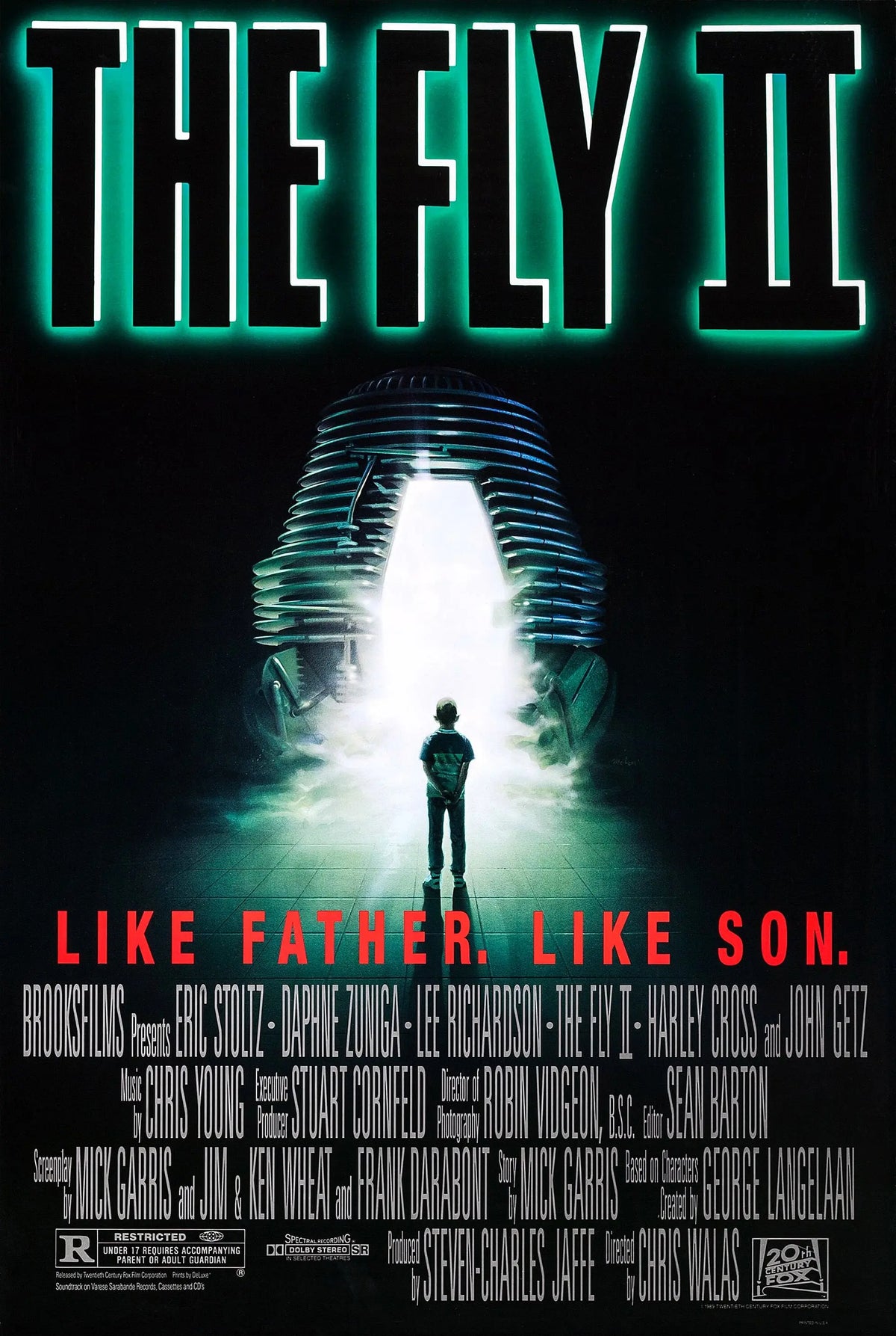 the fly ii A2 Size Movie Poster-Pixel Demon