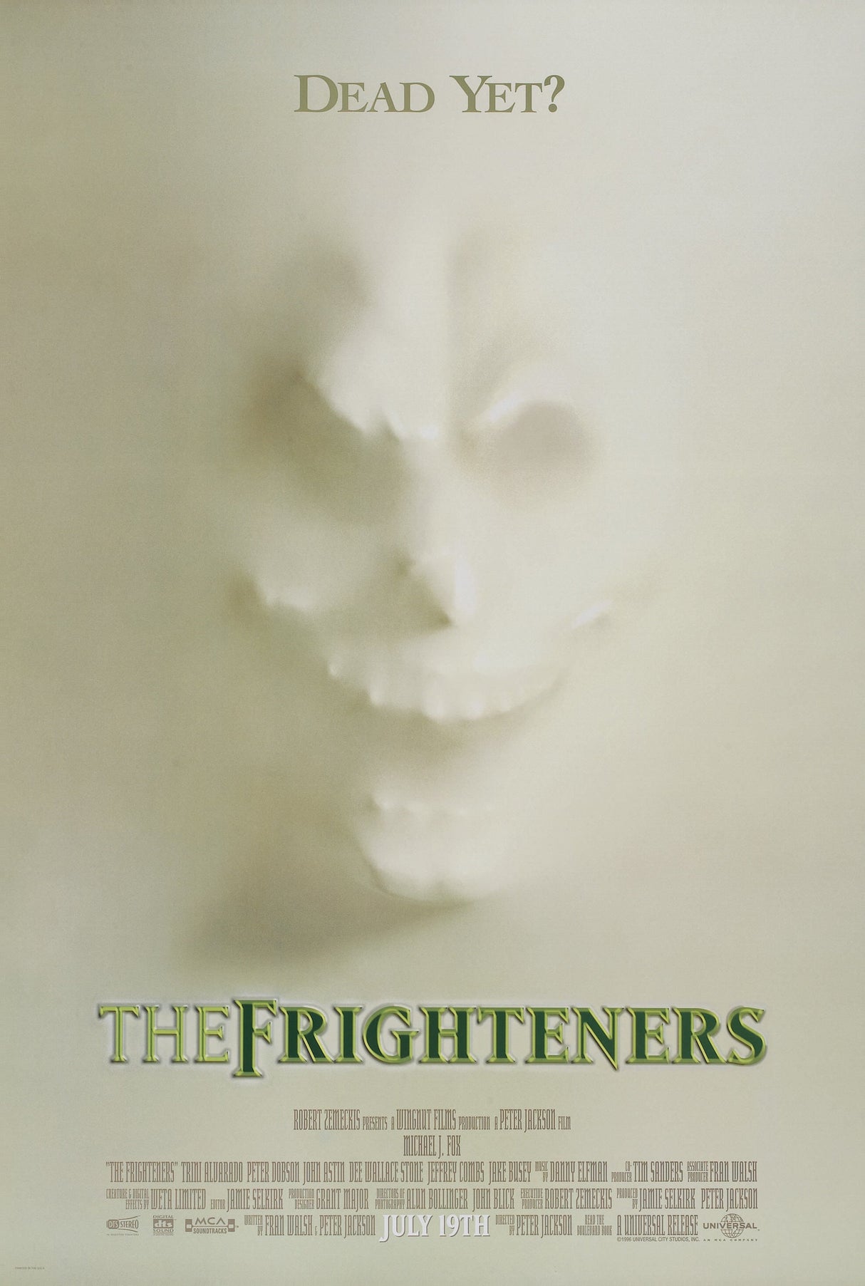 The Frighteners A2 Size Movie Poster-Pixel Demon