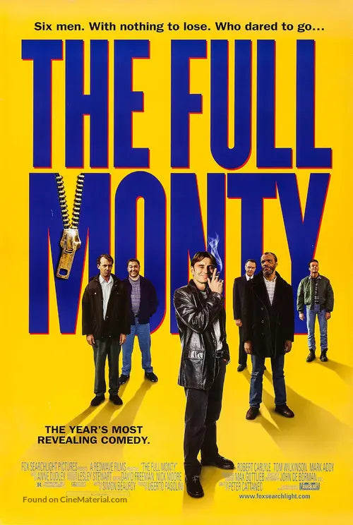 Pixel Demon The Full Monty Movie Poster A2 Size