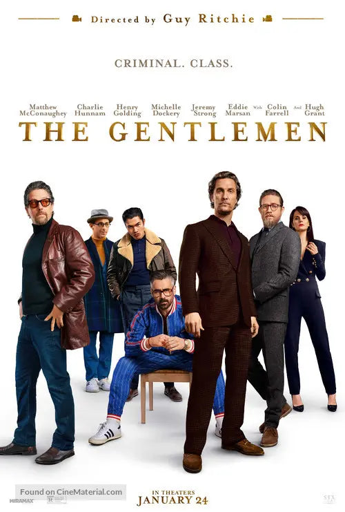 The Gentlemen A2 Movie Poster-Pixel Demon