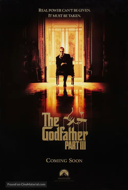 The Godfather Part III A2 Movie Poster-Pixel Demon
