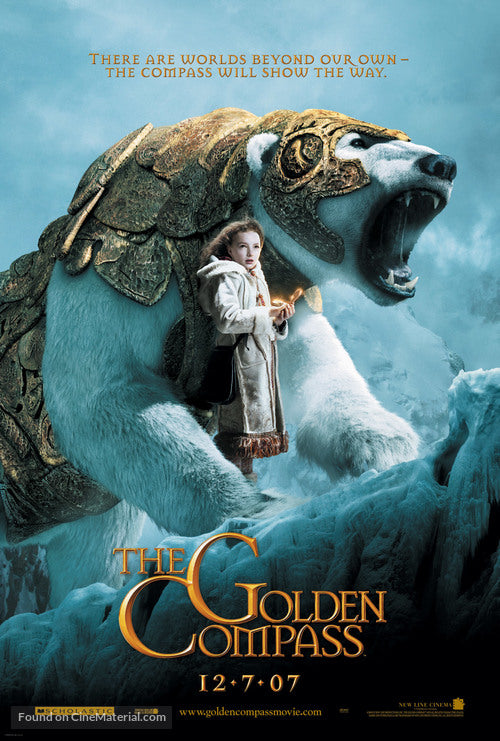 The Golden Compass Cinema Movie Poster A2 Size