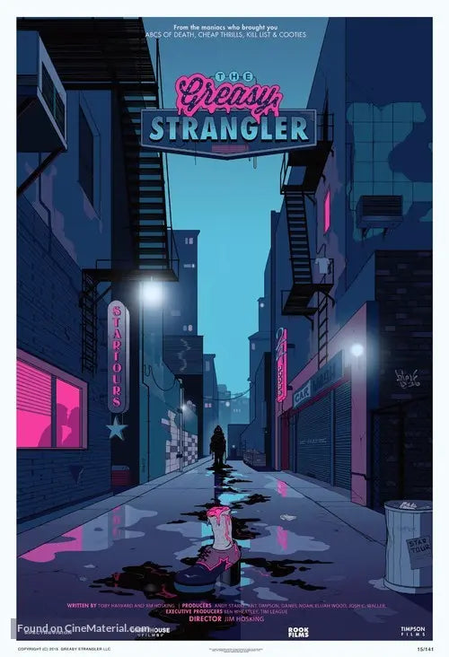 Pixel Demon The Greasy Strangler Movie Poster A2 Size