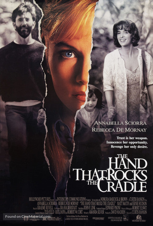 The Hand that Rocks the Cradle Cinema Movie Poster A2 Size