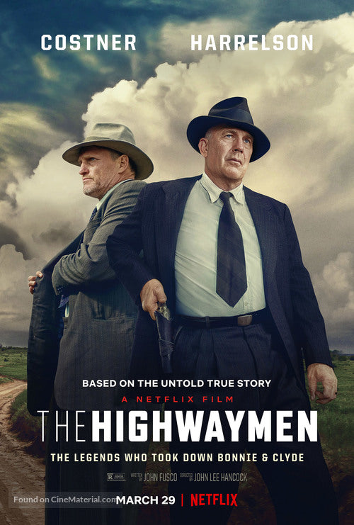 The Highwaymen Cinema Movie Poster A2 Size