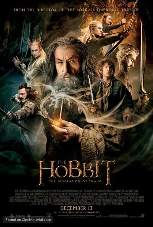 The Hobbit: The Desolation of Smaug A2 Movie Poster-Pixel Demon