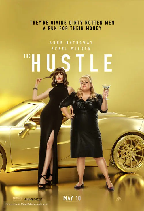 The Hustle Cinema Movie Poster A2 Size