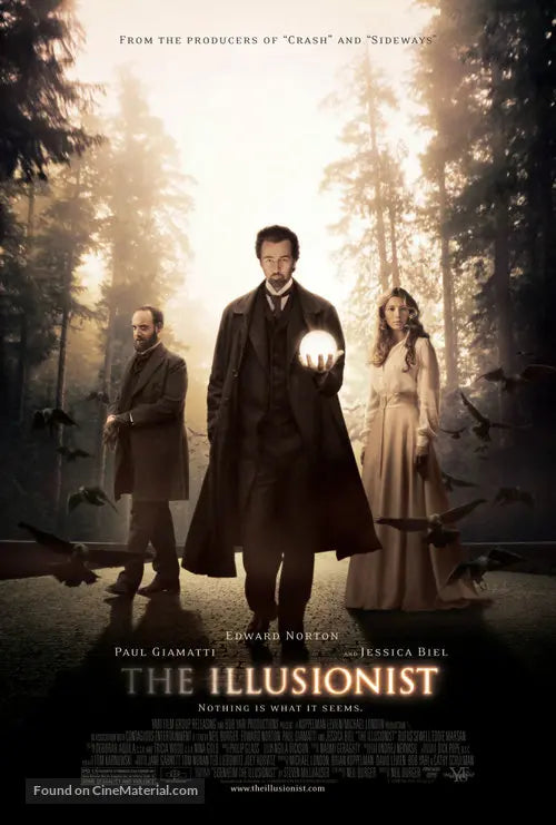 The Illusionist Cinema Movie Poster A2 Size