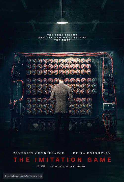 The Imitation Game A2 Movie Poster-Pixel Demon