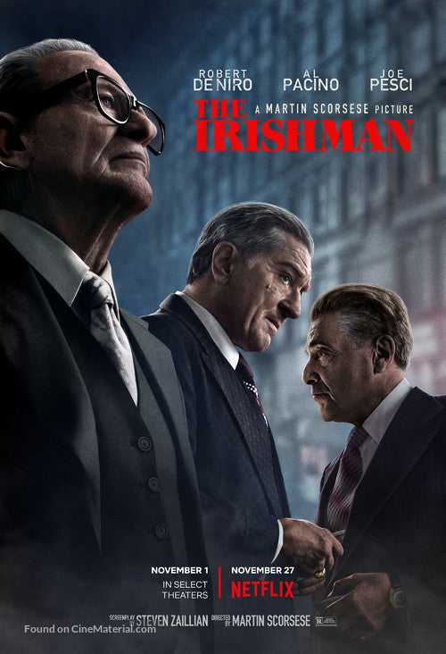 The Irishman Cinema Movie Poster A2 Size
