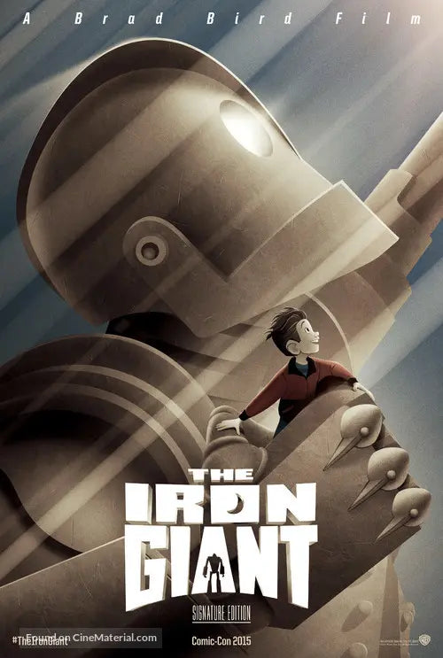 The Iron Giant A2 Movie Poster-Pixel Demon