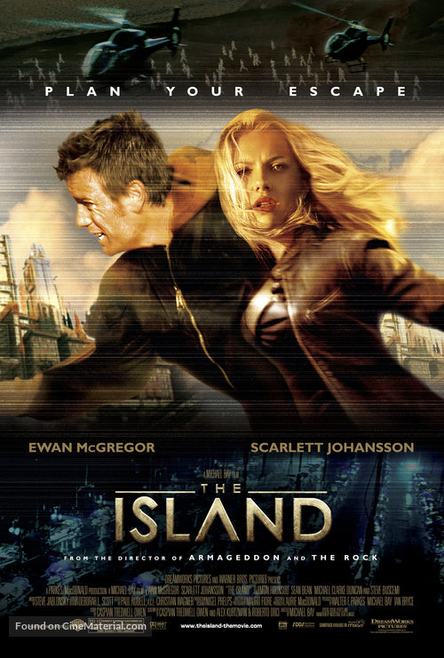 The Island A2 Movie Poster-Pixel Demon