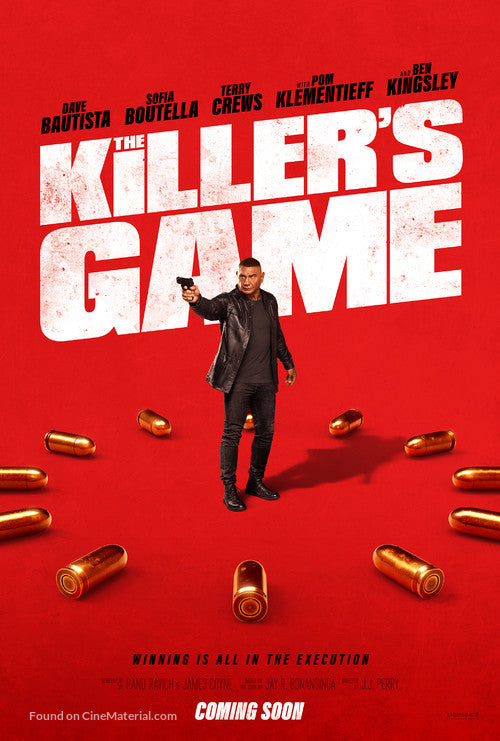 The Killer's Game Cinema Movie Poster Version 2