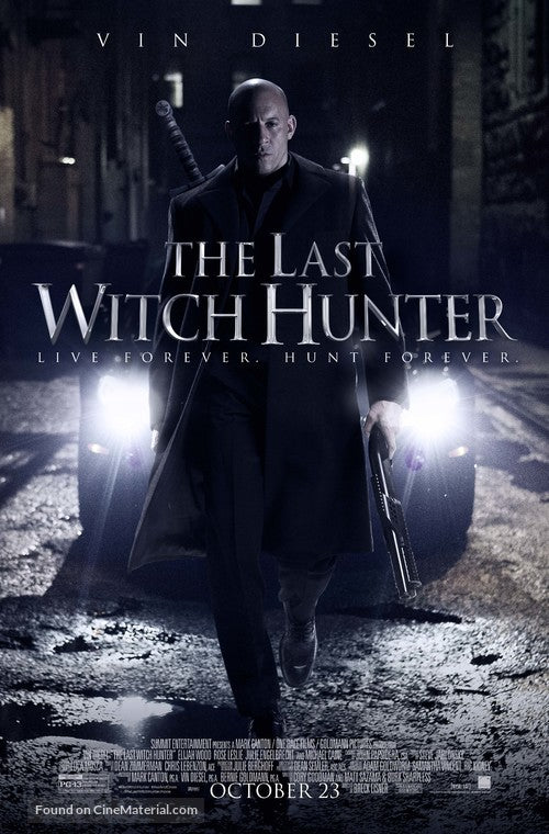 The Last Witch Hunter A2 Movie Poster-Pixel Demon